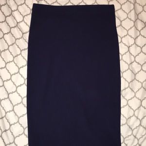 SALE: Navy pencil skirt